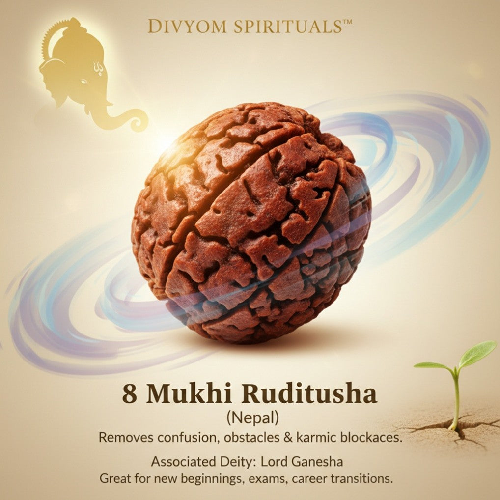 8 Mukhi Rudraksha (Nepal)