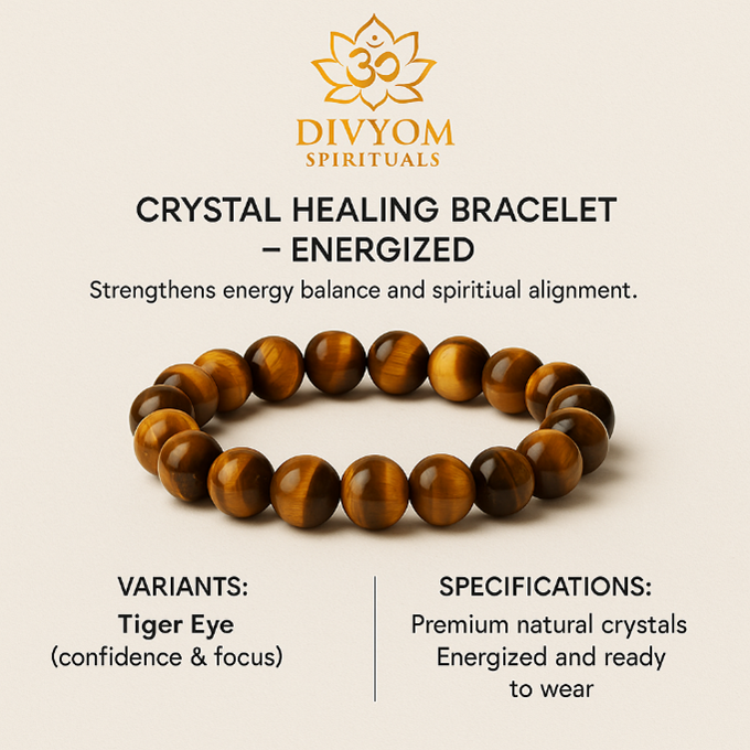 Crystal Healing Bracelet – Energized