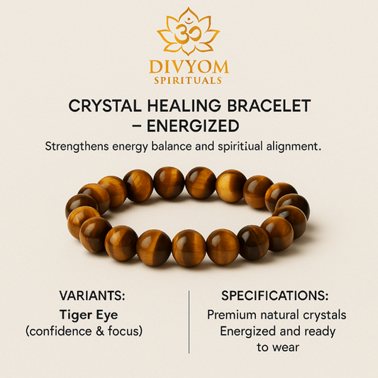 Crystal Healing Bracelet – Energized