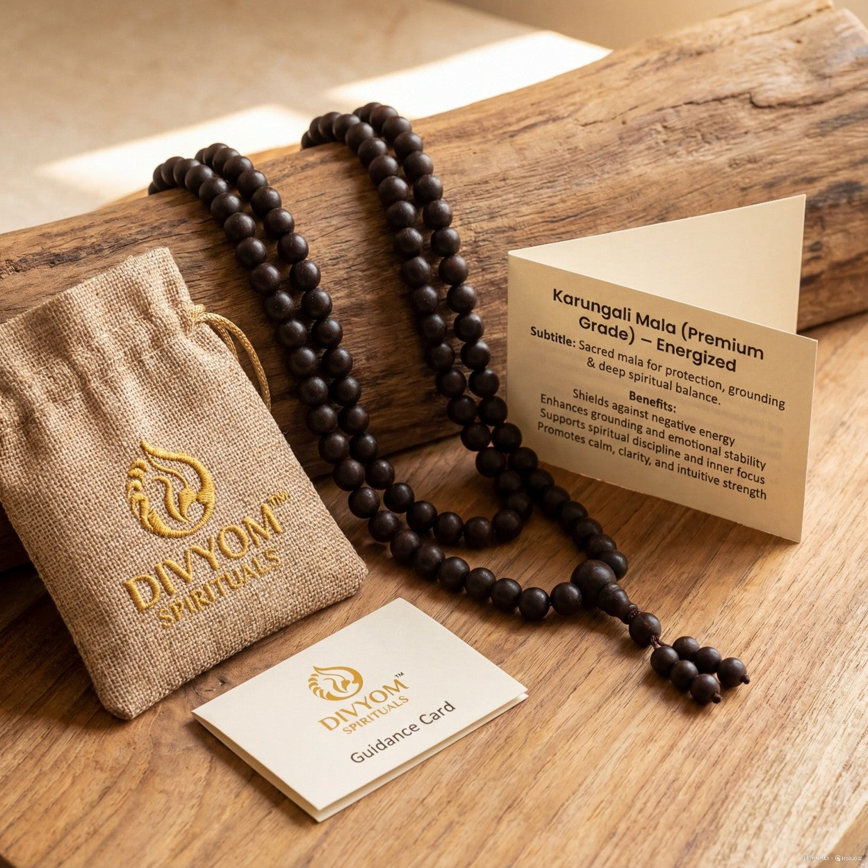 Karungali Mala (Premium Grade) – Energized